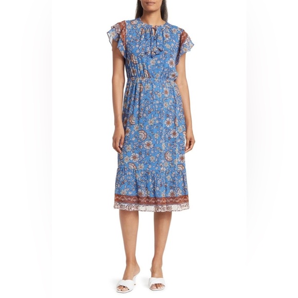 NWT Floral Print Flutter Sleeve Midi Dress
DR2 BY DANIEL RAINN Formal Casual S - Picture 3 of 7